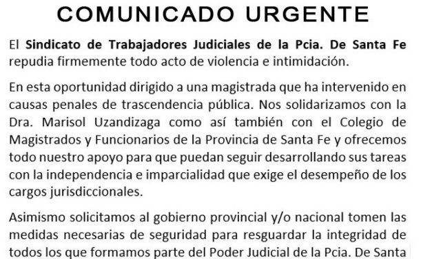 COMUNICADO DE PRENSA