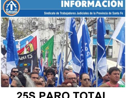 MARTES 25: PARO TOTAL