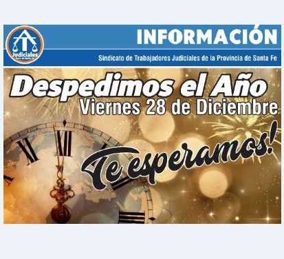 BRINDIS DE FIN DE AÑO