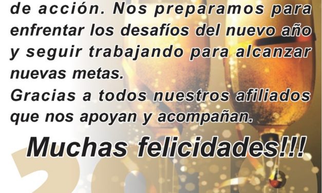 ¡FELIZ AÑO NUEVO!
