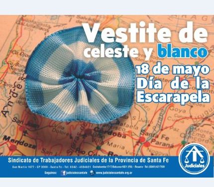 ¡VESTITE DE CELESTE Y BLANCO!