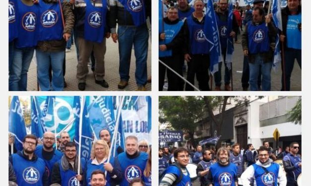 PARTICIPACIÓN DE JUDICIALES EN LAS MOVILIZACIONES DEL 29 DE MAYO