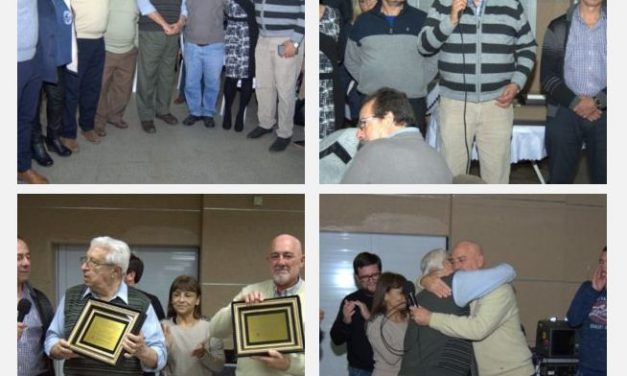 EMOTIVA FIESTA DE DESPEDIDA A ENRIQUE CISNEROS Y HÉCTOR DURUNDA