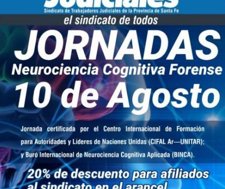 JORNADAS DE NEUROCIENCIA COGNITIVA FORENSE