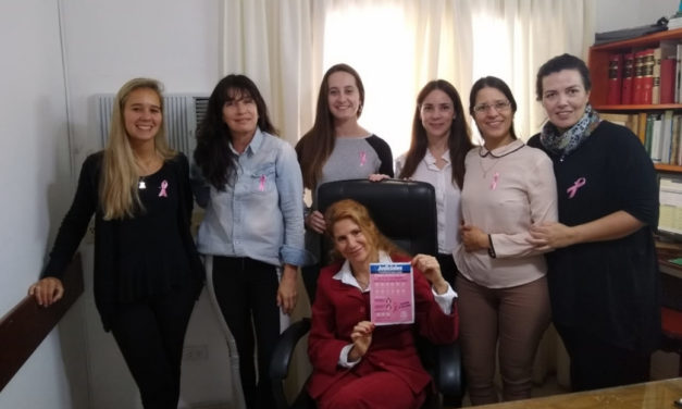 GRAN REPERCUSIÓN POR LA CAMPAÑA JUDICIAL EN LA SEMANA DE PREVENCIÓN Y DETECCIÓN TEMPRANA DEL CÁNCER DE MAMA