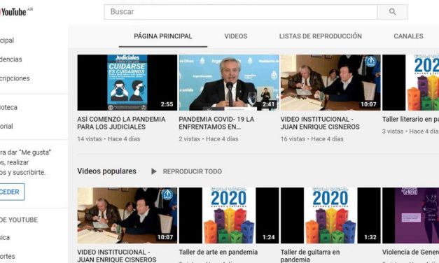 NUEVO CANAL DE YOUTUBE DEL SINDICATO: ¡SOMOS TENDENCIA!