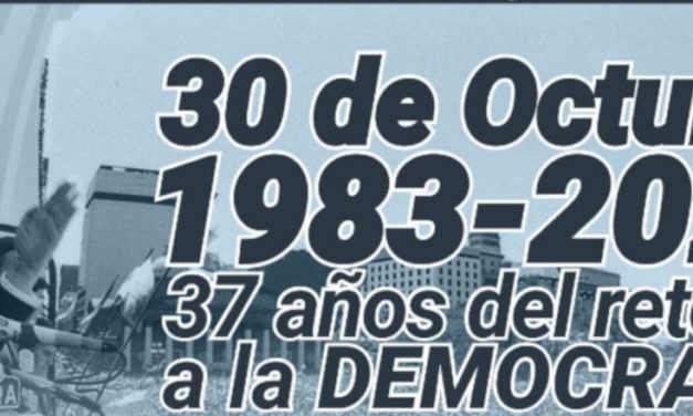 30 DE OCTUBRE: EL PUEBLO Y LA DEMOCRACIA – DEFENDAMOS LO QUE TANTO NOS COSTÓ
