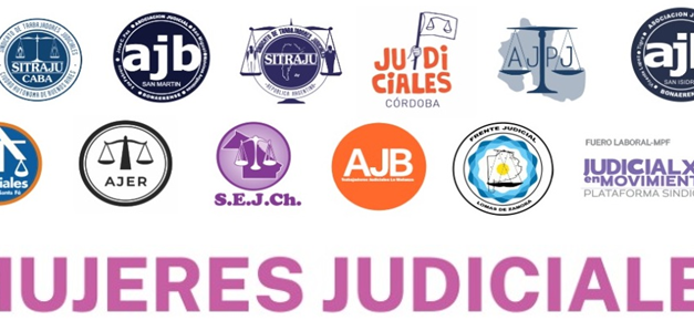 NI UNA MENOS – TRABAJADORAS JUDICIALES POR UN SISTEMA DE JUSTICIA IGUALITARIO