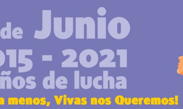 3 DE JUNIO: NI UNA MENOS