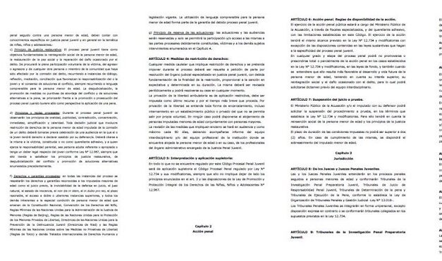 PROGRAMA SANTA FE + JUSTICIA: ANTEPROYECTO  DE CÓDIGO PROCESAL JUVENIL Y DE LEY DE PROTECCIÓN A LA VÍCTIMAS