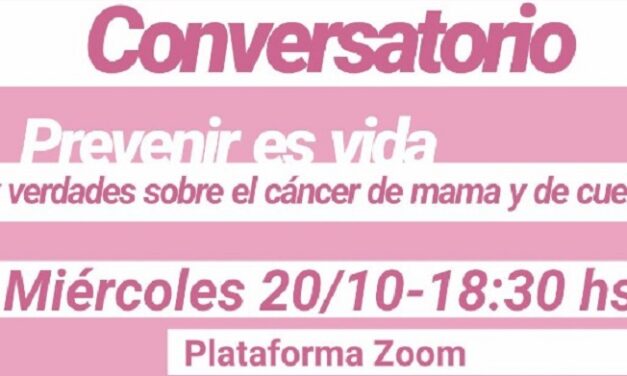 CONVERSATORIO «MITOS Y VERDADES SOBRE EL CÁNCER DE MAMA Y DE CUELLO DE ÚTERO»