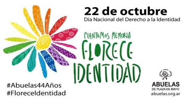 22 DE OCTUBRE: DÍA NACIONAL DEL DERECHO A LA IDENTIDAD