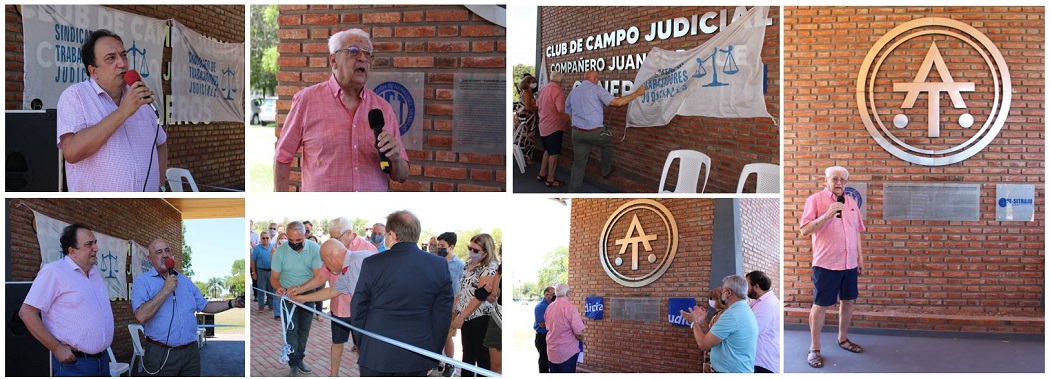 NUEVA OBRA DE INGRESO Y NOMINACIÓN: “CLUB DE CAMPO JUDICIAL COMPAÑERO JUAN ENRIQUE CISNEROS”