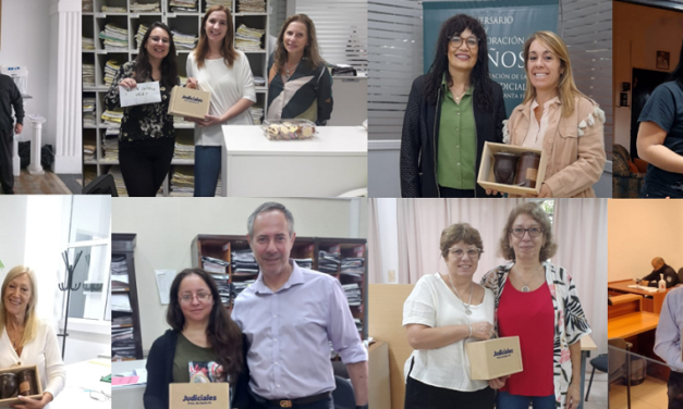 MÁS CUMPLEAÑEROS Y CUMPLEAÑERAS RECIBIERON SU REGALO