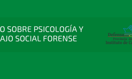 SPPDP: curso sobre psicología y trabajo social forense
