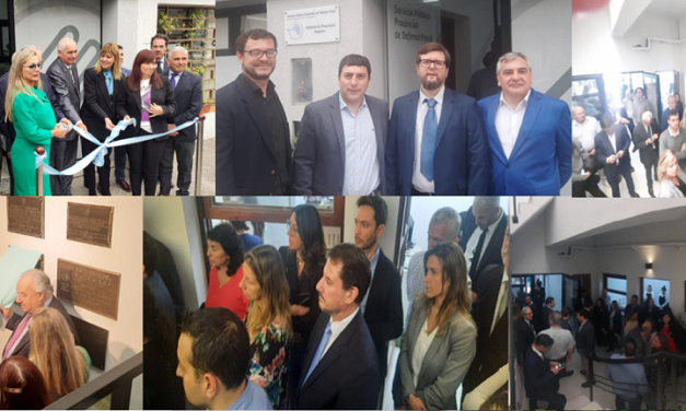 ROSARIO: INAUGURACIÓN NUEVO EDIFICIO DEL SERVICIO PÚBLICO PROVINCIAL DE DEFENSA PENAL