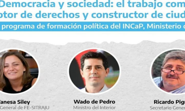 DEMOCRACIA Y SOCIEDAD: EL TRABAJO COMO PROMOTOR DE DERECHOS Y CONSTRUCTOR DE CIUDADANÍA