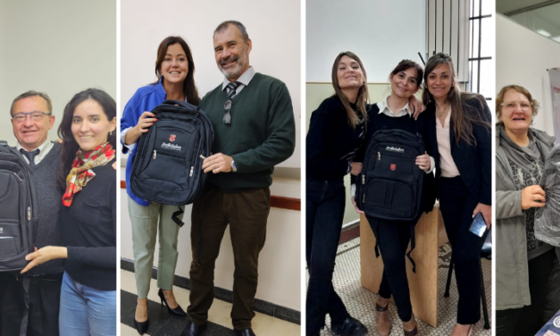 NUEVAS IMÁGENES DE CUMPLEAÑEROS Y CUMPLEAÑERAS QUE RECIBIERON SU OBSEQUIO