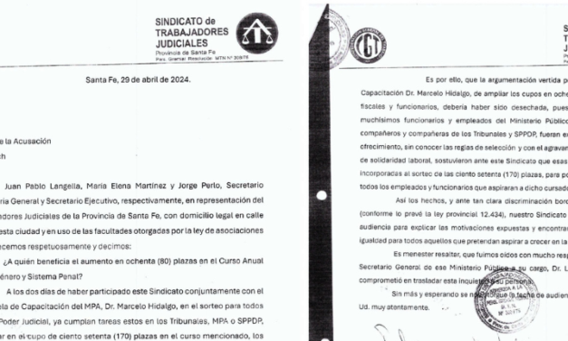 ESCUELA DE CAPACITACIÓN – MPA: PEDIDO DE AUDIENCIA A LA FISCAL GENERAL –  NOTA A LA CORTE