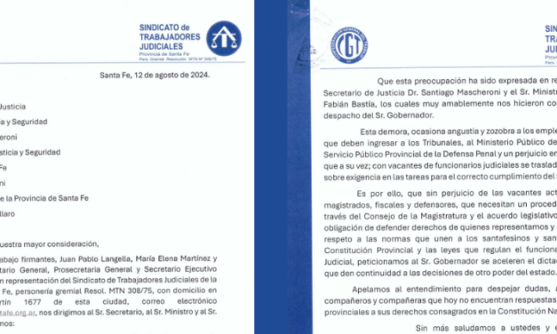 CARRERA JUDICIAL: TRIBUNALES – MPA – SPPDP