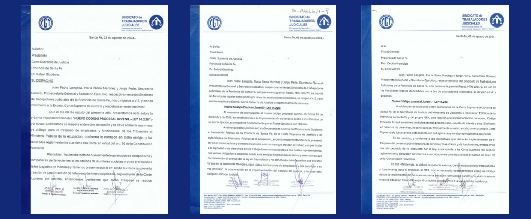 NUEVO CODIGO PROCESAL PENAL JUVENIL: TRASPASO DEL PERSONAL Y FUNCIONARIOS – ART. 66 AL 71 – LEY 14.228