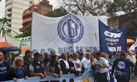 MOVILIZACION EN APOYO A LOS JUBILADOS/AS. SANTA FE – RAFAELA