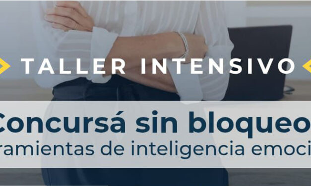 Sorteo para el Taller Intensivo «Concursá sin Bloqueos»