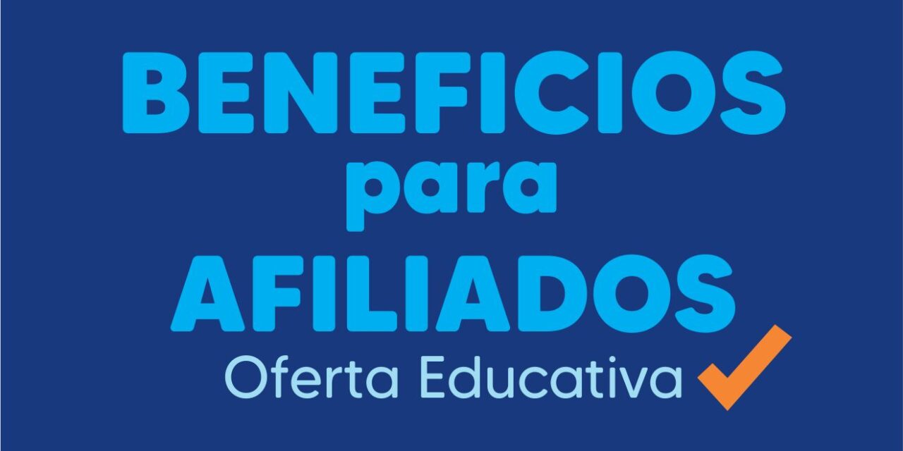 OFERTA EDUCATIVA – Beneficios para Afiliados