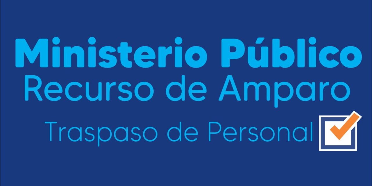 Ministerio Público. Recurso de Amparo. Traspaso de personal. Invalidez de cláusulas transitorias 17° y 18° de la nueva Constitución Provincial