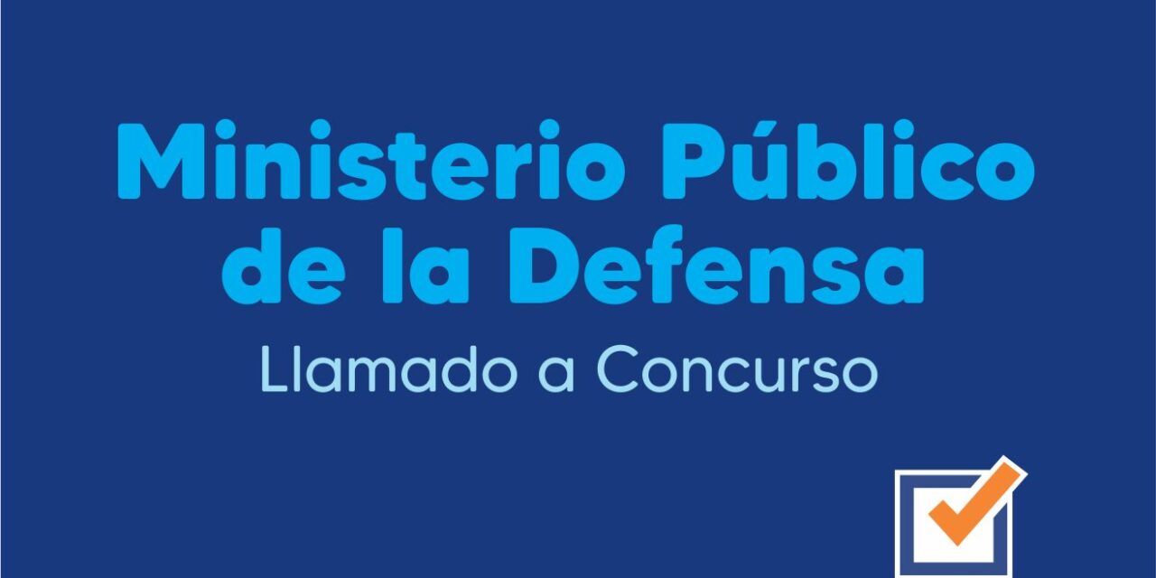 MPD- CONCURSO ABIERTO de ANTECEDENTES, OPOSICIÓN y COLOQUIO. SECRETARIO/A de ASUNTOS JURÍDICOS y de CONTROL de GESTIÓN.