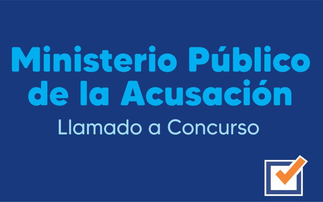 Llamado a Concurso – MPA