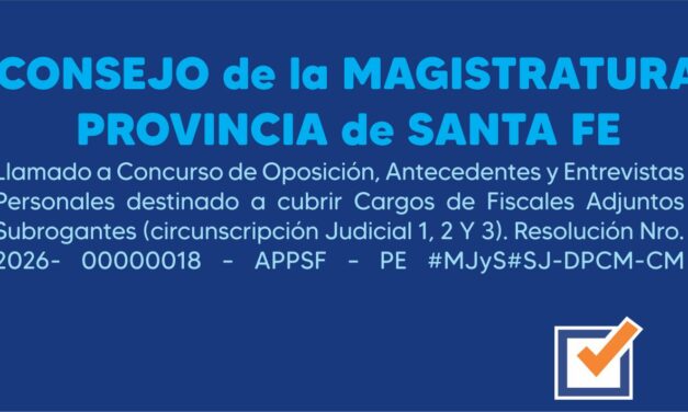 CONSEJO de la MAGISTRATURAPROVINCIA de SANTA FE
