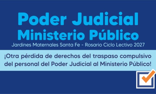Poder Judicial – Ministerio Público