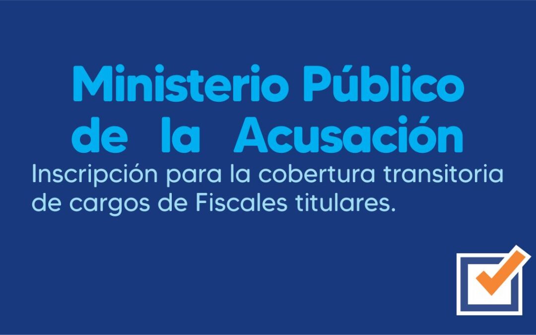 MPA – Registro permanente de Fiscales adjuntos/as con el objeto de suplir las vacancias de Fiscales actuales y/o que se generen hasta el 30 de abril de 2028 – Resolución N° 330/26